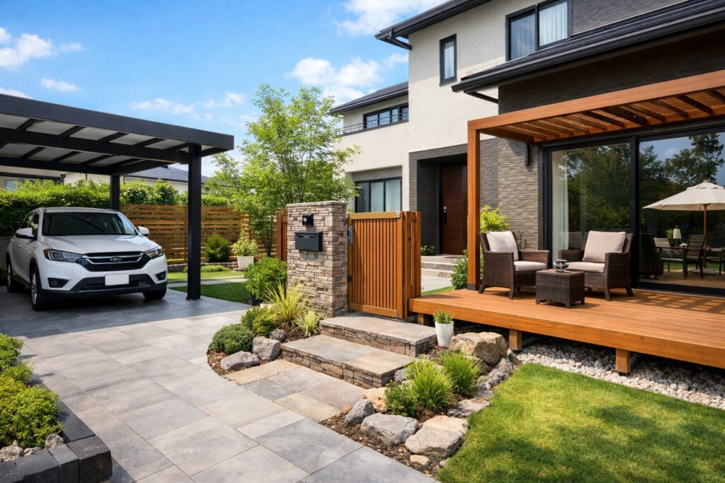 上尾市 カーポート設置